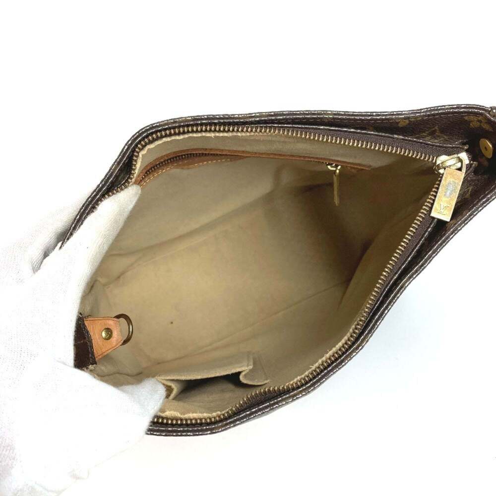 LOUIS VUITTON Authentic Brown Monogram Canvas Looping GM Shoulder Bag - Picture 12 of 16
